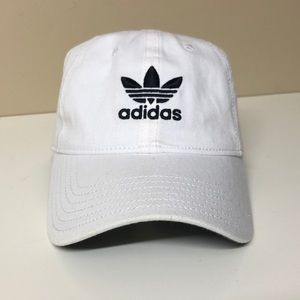 White Adidas Hat